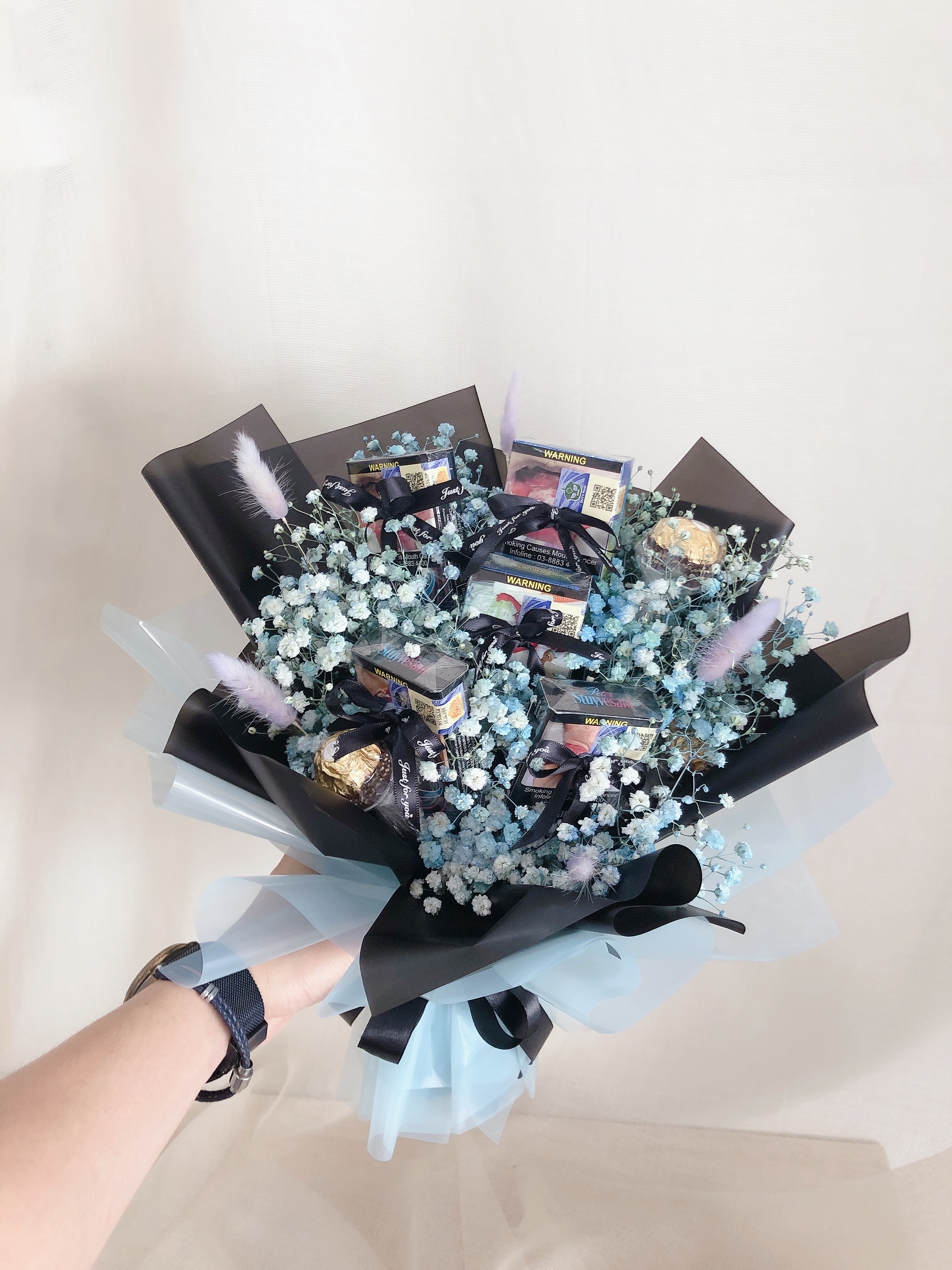 Cigarette Baby Breath Bouquet