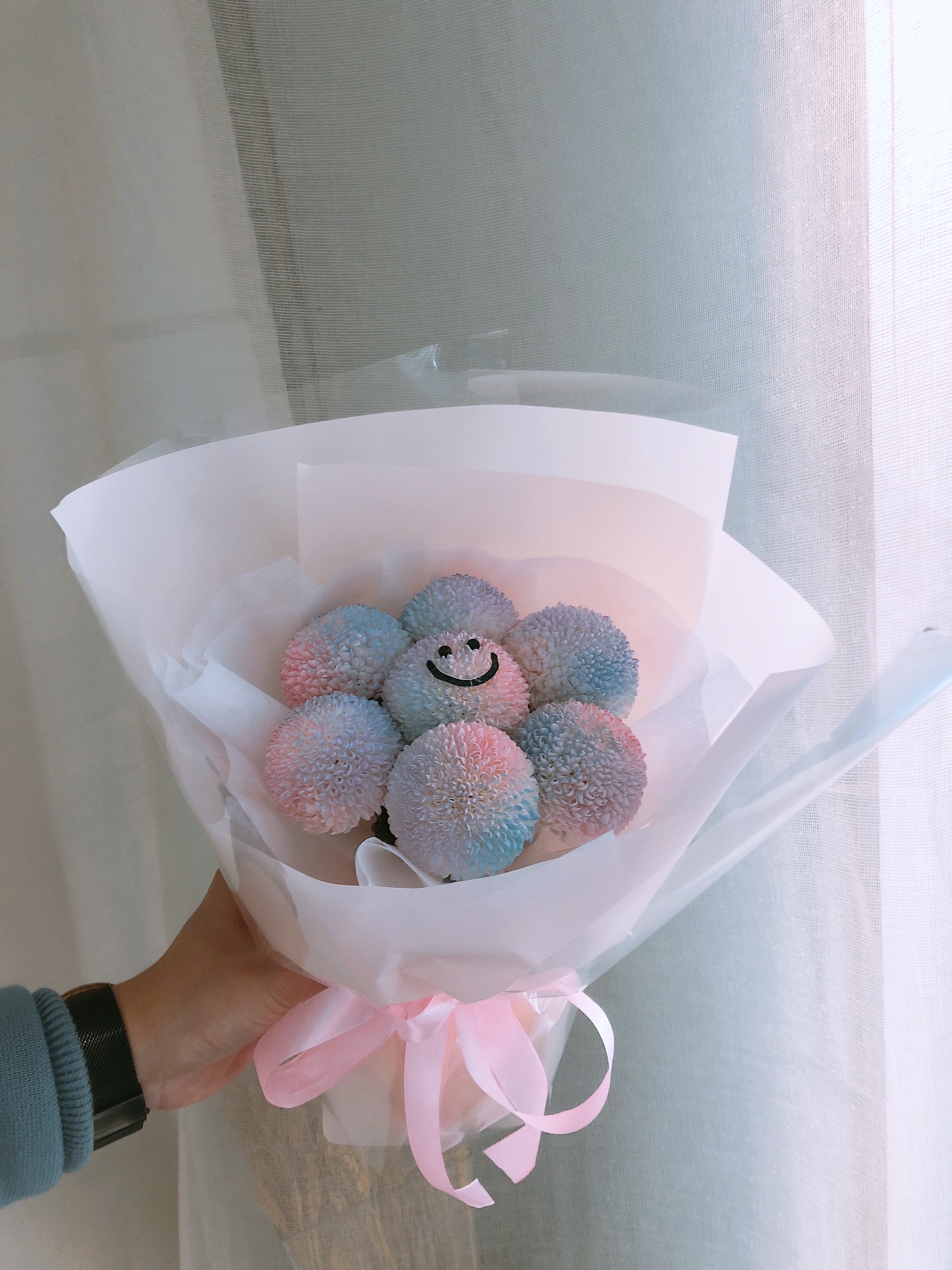 Smiling Ping Pong Bouquet