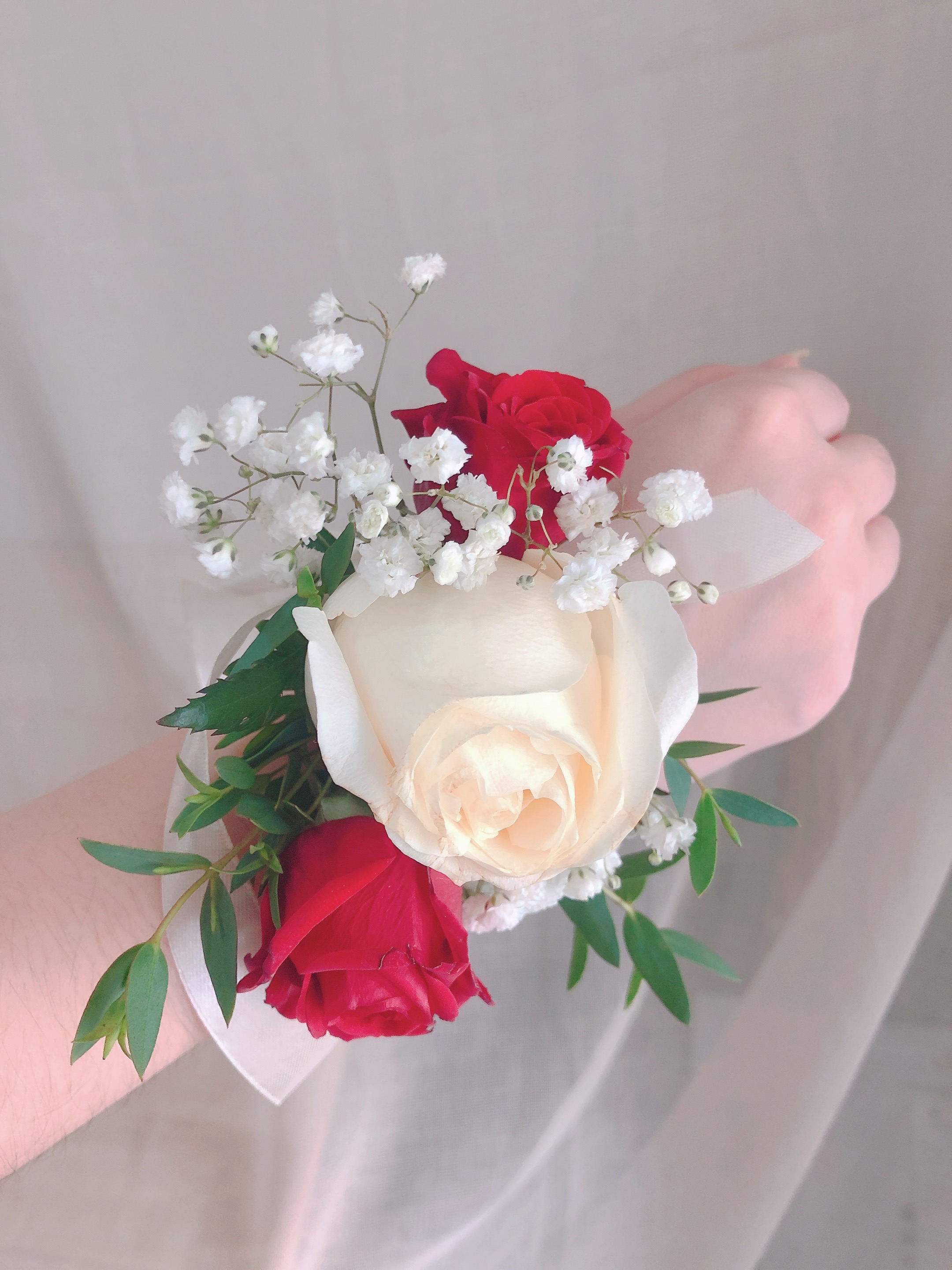 Wrist Flower - Rose